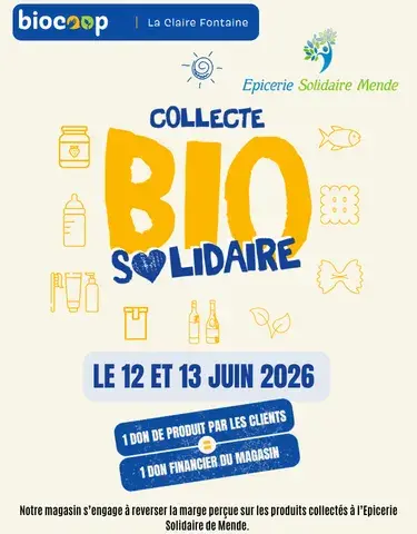 Collecte Bio Solidaire