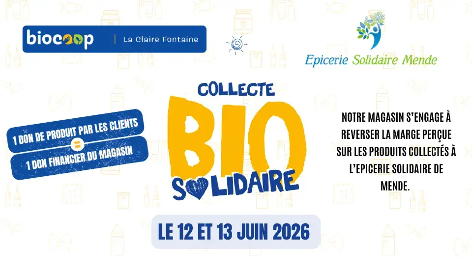 Collecte Bio Solidaire