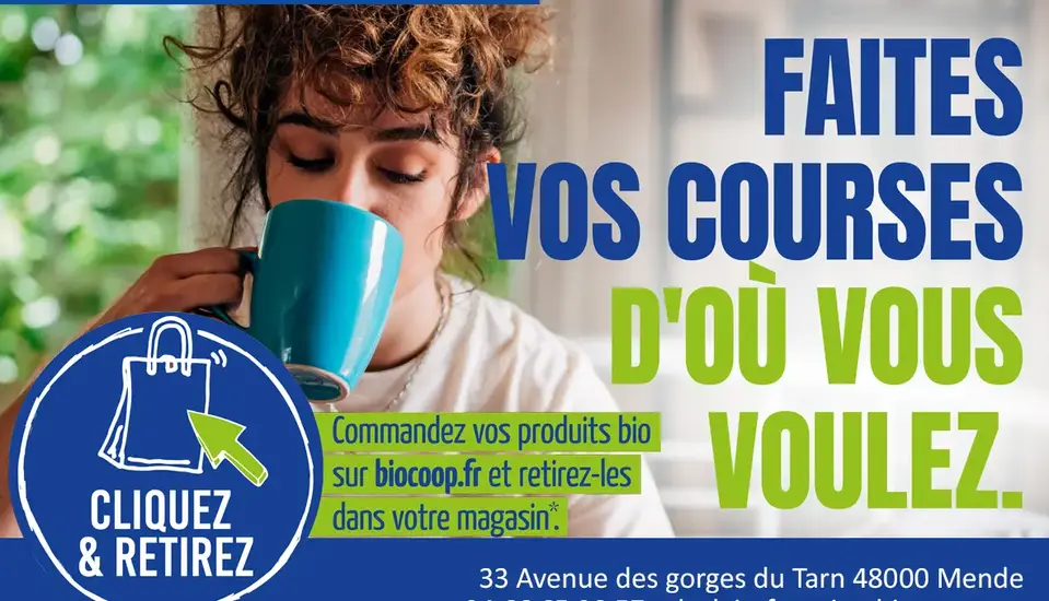 Faites vos courses d'où vous voulez