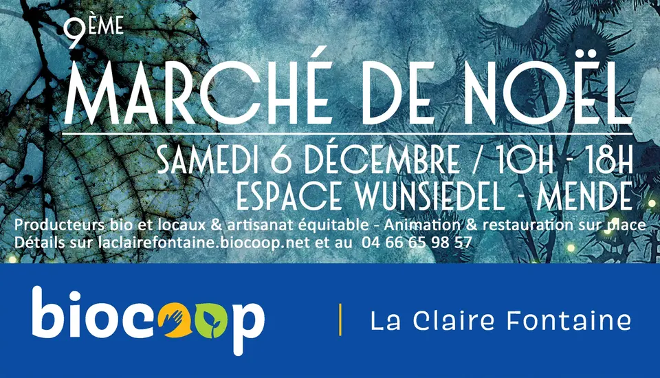 Marché de Noël bio